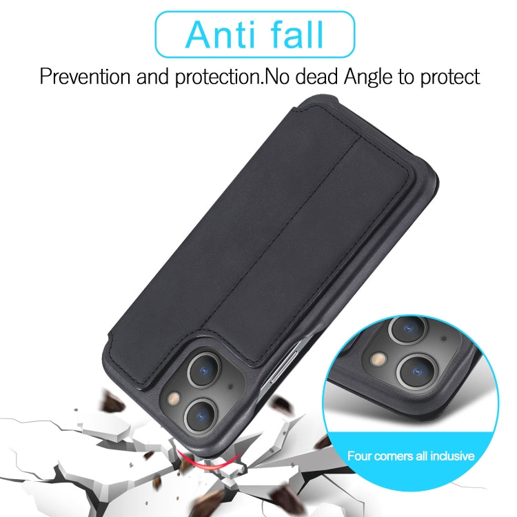 LC.IMEEKE Hon Ancient Series Custodia orizzontale in pelle a conchiglia con supporto e slot per schede, For iPhone 13 mini, For iPhone 13, For iPhone 13 Pro, For iPhone 13 Pro Max