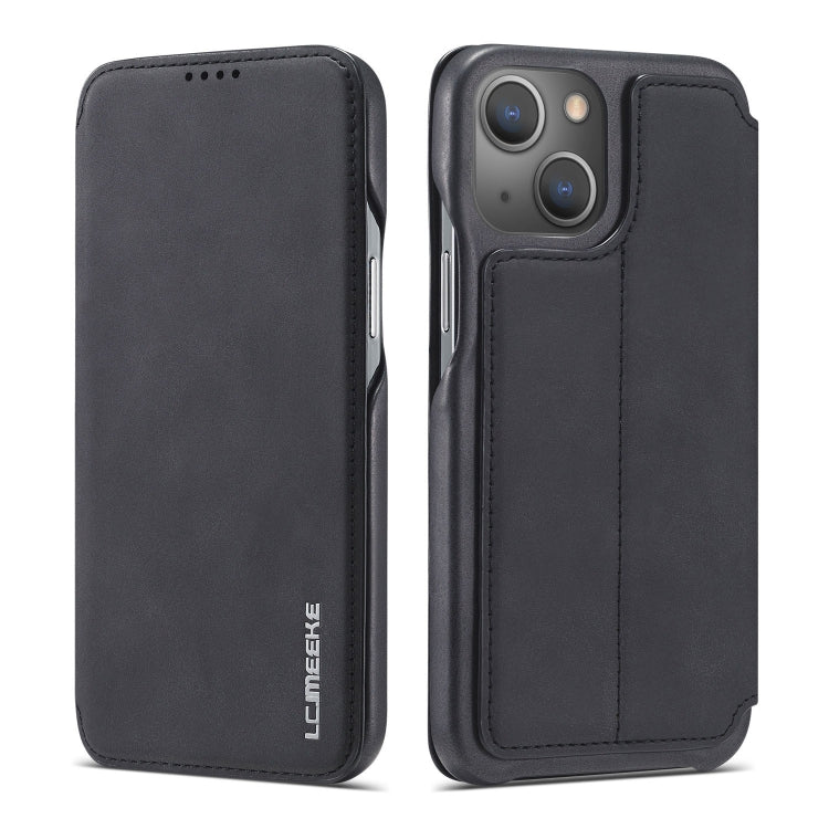 LC.IMEEKE Hon Ancient Series Custodia orizzontale in pelle a conchiglia con supporto e slot per schede, For iPhone 13 mini, For iPhone 13, For iPhone 13 Pro, For iPhone 13 Pro Max