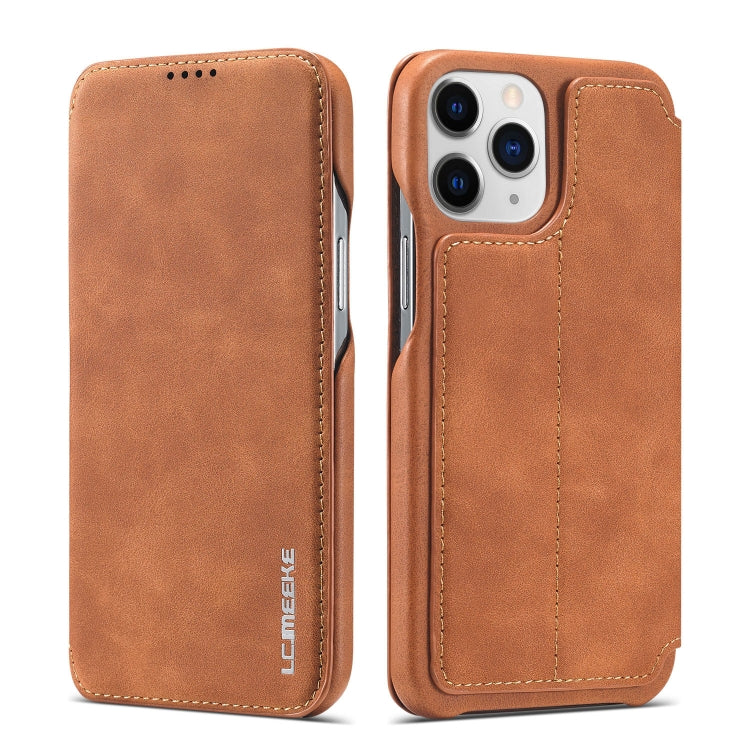 LC.IMEEKE Hon Ancient Series Custodia orizzontale in pelle a conchiglia con supporto e slot per schede, For iPhone 13 mini, For iPhone 13, For iPhone 13 Pro, For iPhone 13 Pro Max