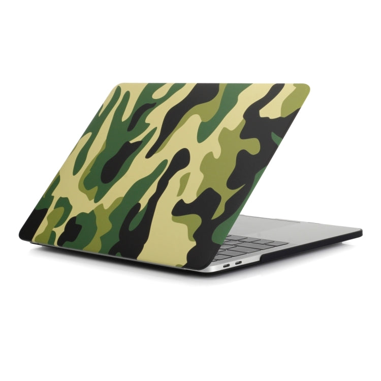 Custodia protettiva per PC con decalcomanie ad acqua per laptop con motivo mimetico, For Macbook Pro 15.4 inch A1286, For MacBook Air 13.3 inch A1932 / A2179 / A2337, For MacBook Pro 16 inch A2141
