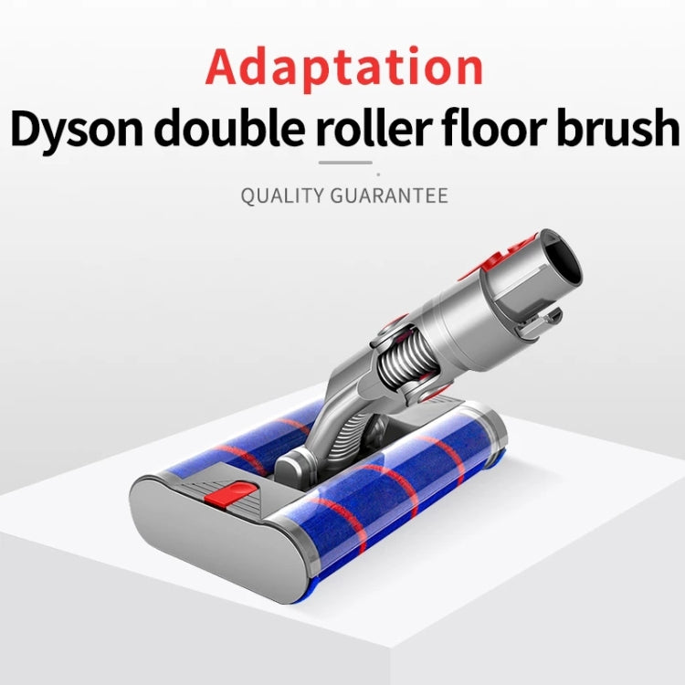 Spazzola a doppio rullo Spazzola elettrica universale per pavimenti, For Dyson V7 / V8 / V10 / V11 23cm