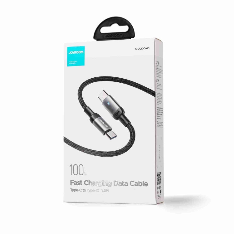 JOYROOM S-CC100A10 Cavo dati di ricarica rapida da 100 W da USB-C/tipo-C a USB-C/tipo-C serie straordinaria, 100W Type-C,1.2m, 100W Type-C,2m, 100W Type-C, 2m
