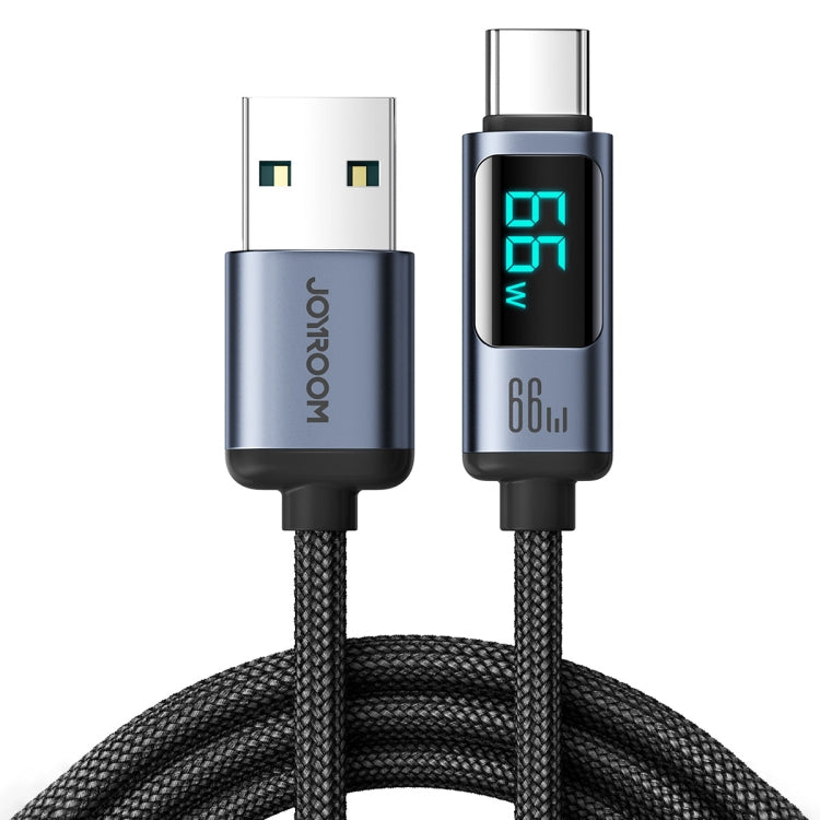 JOYROOM S-AC066A16 Cavo dati di ricarica rapida da USB a USB-C / Tipo-C con display digitale da 6 A, USB to Type-C