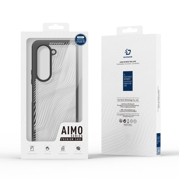Custodia per telefono DUX DUCIS serie Aimo TPU + PC Frosted Feel, For Samsung Galaxy Z Fold5 5G, For Samsung Galaxy Z Flip5 5G, For Samsung Galaxy S22 Ultra 5G, For Samsung Galaxy S22 5G