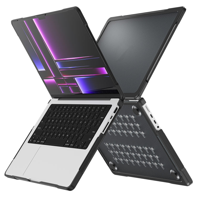Custodia protettiva per laptop traslucida, For MacBook Pro 14.2 inch 2023 / 2021, For MacBook Pro 13.3 inch A2338
