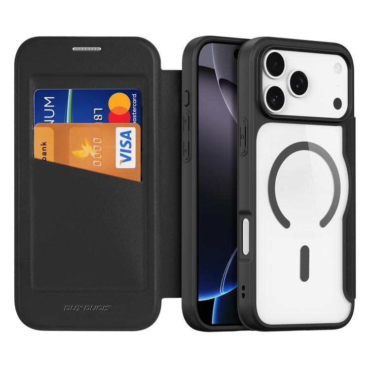 Custodia in pelle per telefono DUX DUCIS Skin X Pro Series Magsafe PC + TPU, For iPhone 17 Pro Max, For iPhone 17 Pro, For iPhone 17, For iPhone 17 Air, For iPhone 16 Pro Max, For iPhone 16 Pro, For iPhone 16 Plus, For iPhone 16
