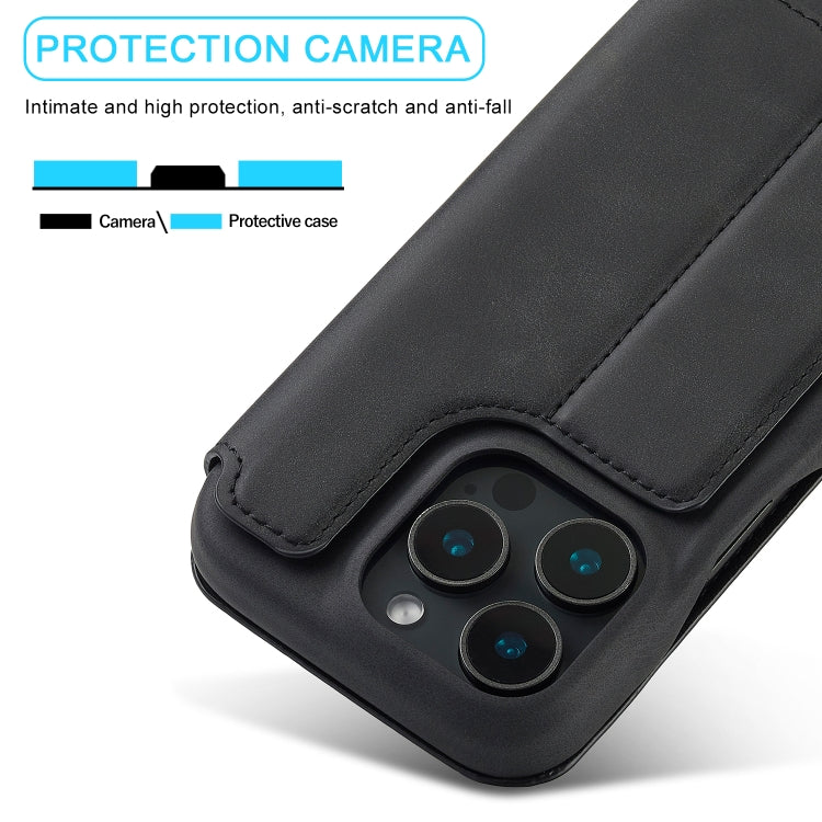 LC.IMEEKE Custodia per cellulare in pelle con vibrazione Hon Ancient Series, For iPhone 16 Pro Max, For iPhone 16 Pro, For iPhone 16 Plus, For iPhone 16