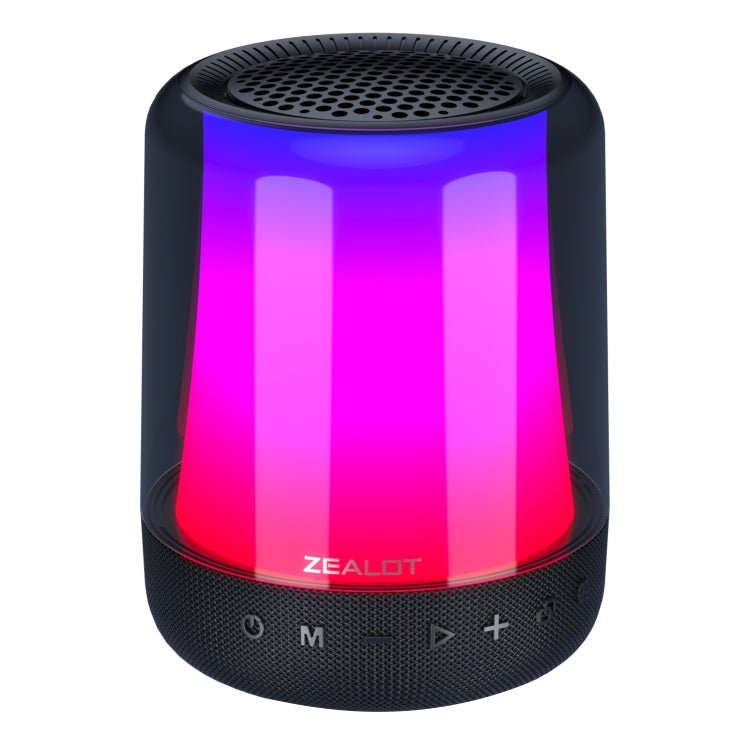 Subwoofer esterno per altoparlante Bluetooth wireless portatile Zealot S66 con luce RGB, S66