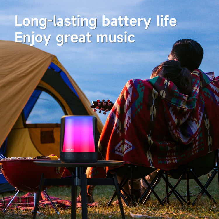 Subwoofer esterno per altoparlante Bluetooth wireless portatile Zealot S66 con luce RGB, S66