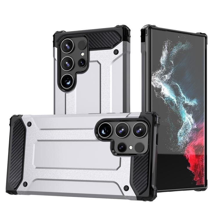 Custodia per telefono Magic Armor in TPU + PC, For Samsung Galaxy S25 5G, For Samsung Galaxy S25+ 5G, For Samsung Galaxy S25 Ultra 5G