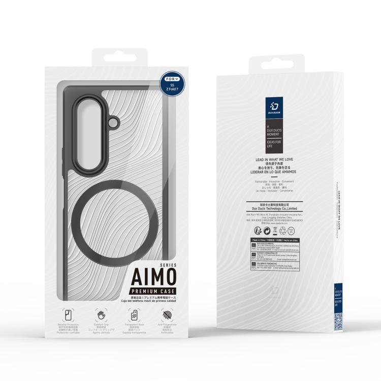 Custodia per telefono DUX DUCIS Aimo Mag Series TPU + PC MagSafe Frosted Feel, For Samsung Galaxy Z Fold7 5G