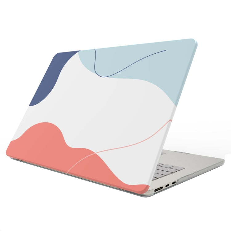 Custodia protettiva satinata per laptop con motivo stampato UV, For MacBook Air 13.3 A1932 / A2179 / A2337