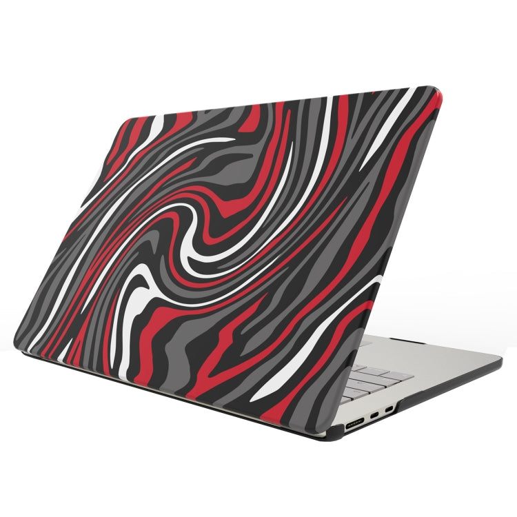 Custodia protettiva satinata per laptop con motivo stampato UV, For MacBook Air 13.3 A1932 / A2179 / A2337