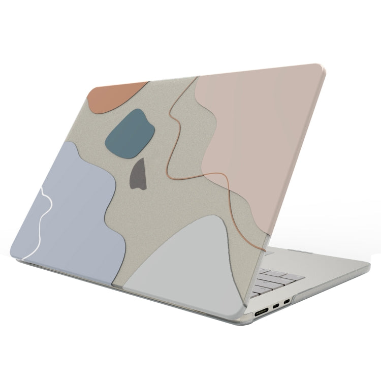 Custodia protettiva satinata per laptop con motivo stampato UV, For MacBook Air 13.3 A1932 / A2179 / A2337