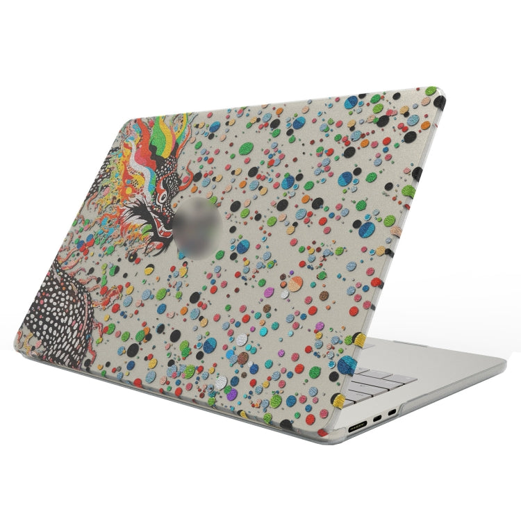 Custodia protettiva satinata per laptop con motivo stampato UV, For MacBook Air 13.3 A1932 / A2179 / A2337