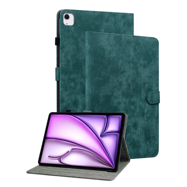 Custodia per tablet in pelle con motivo tigre goffrato, For iPad Air 11 2025 / 2024, For iPad Air 13 2025 / 2024, For iPad Pro 11 2024