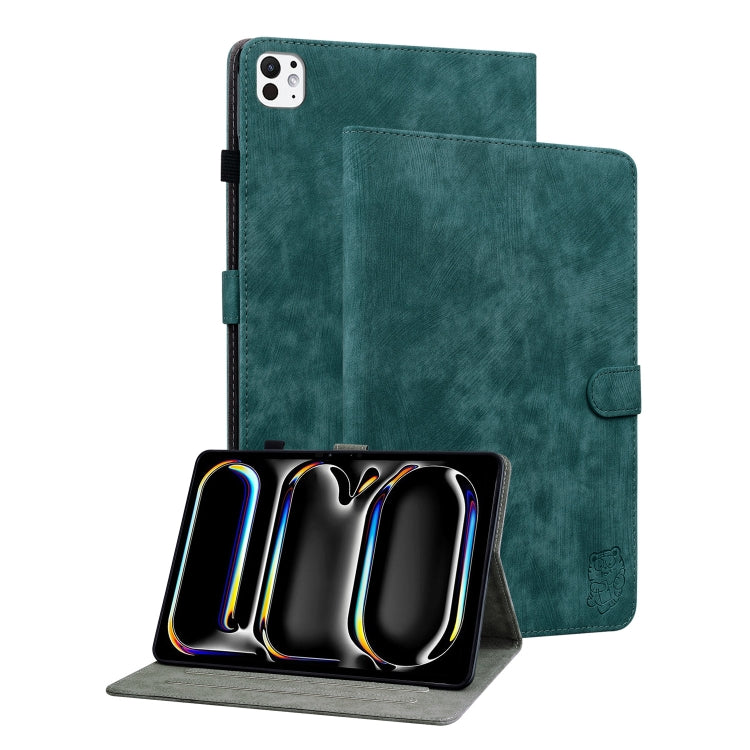 Custodia per tablet in pelle con motivo tigre goffrato, For iPad Air 11 2025 / 2024, For iPad Air 13 2025 / 2024, For iPad Pro 11 2024