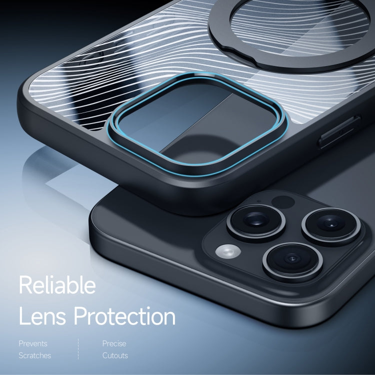 Custodia per telefono smerigliata con supporto ad anello MagSafe serie Aimo DUX DUCIS, For iPhone 16 Pro Max, For iPhone 16 Pro, For iPhone 16 Plus, For iPhone 16