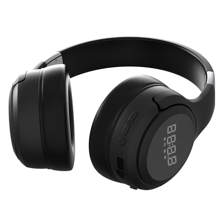 Auricolare musicale stereo Bluetooth con fascia pieghevole ZEALOT B28 con display