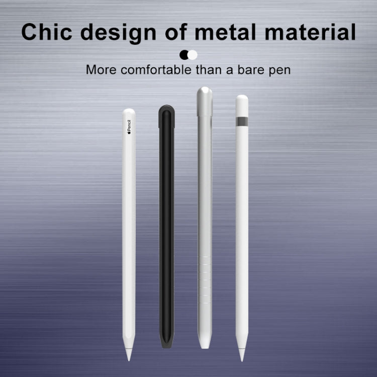 Custodia protettiva per penna stilo antiscivolo in metallo opaco per Apple Pencil 1, For Apple Pencil 1