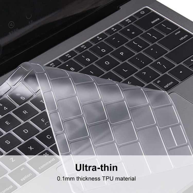 ENKAY Cover protettiva per tastiera in TPU per MacBook Pro con Touch Bar da 13,3 pollici (A1706/A1989/A2159)/15,4 pollici (A1707/A1990) Versione Europa, For 2016 MacBook Pro