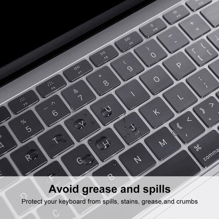 ENKAY Cover protettiva per tastiera in TPU per MacBook Pro con Touch Bar da 13,3 pollici (A1706/A1989/A2159)/15,4 pollici (A1707/A1990) Versione Europa, For 2016 MacBook Pro