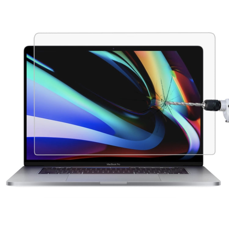 Per MacBook Pro 16 pollici 9H Pellicola protettiva per schermo in vetro temperato per laptop, 1 PCS
