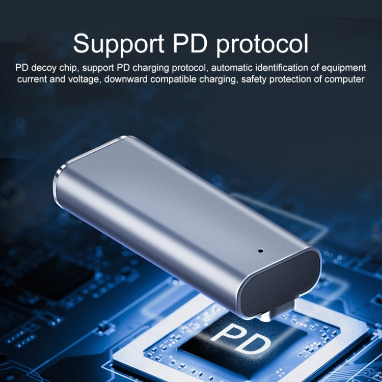 Adattatore DC 5,5 x 2,1 mm femmina a MagSafe 2 maschio, 5.5 x 2.1mm to MagSafe 2