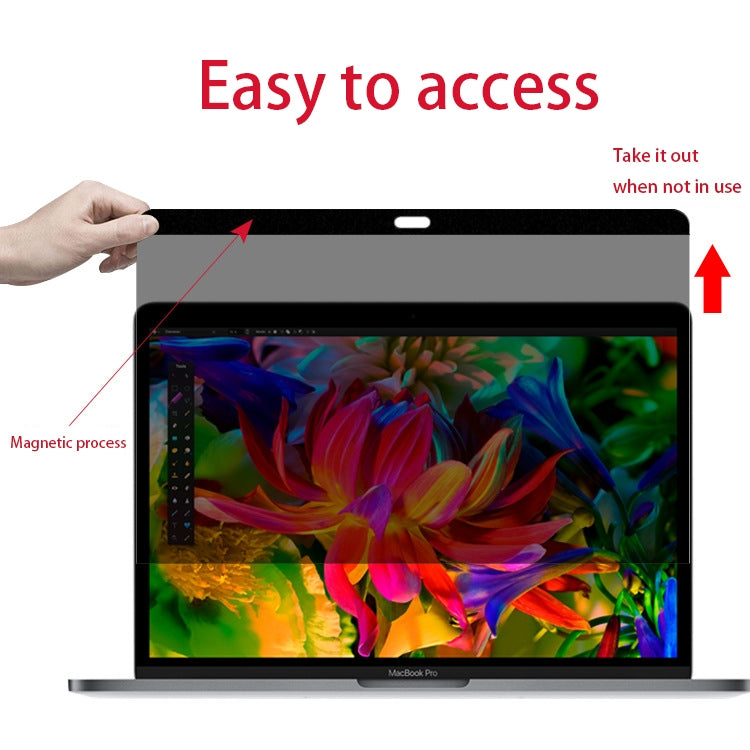 Pellicola protettiva magnetica antiriflesso in PET per MacBook Air 13,3 pollici (A1466 / A1369), Air 13.3(A1466 / A1369)