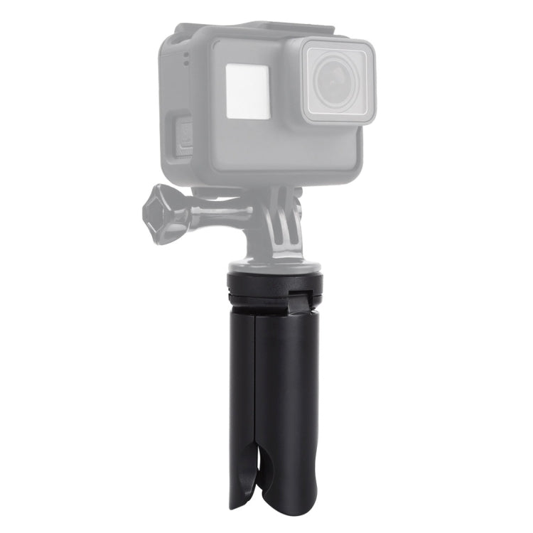 PULUZ Treppiede in plastica pieghevole + Morsetto in metallo per riprese orizzontali/verticali con slitta fredda per iPhone, Galaxy, Huawei, Xiaomi, Sony, HTC, Google e altri smartphone, Tripod+Clamp 4
