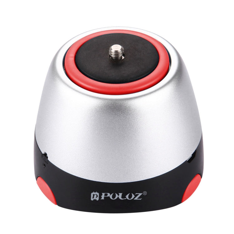 PULUZ Testa panoramica elettronica con rotazione di 360 gradi con telecomando per smartphone, GoPro, fotocamere DSLR, Pano Head