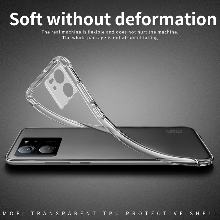 Custodia per telefono in TPU ultrasottile serie MOFI Ming, For Xiaomi 13T/13T Pro /Redmi K60 Ultra, For Xiaomi Redmi 12, For Xiaomi Civi 3, For Xiaomi Redmi K70 / K70 Pro, For Xiaomi Redmi 12R / Note 12R, For Xiaomi Redmi Note 14s