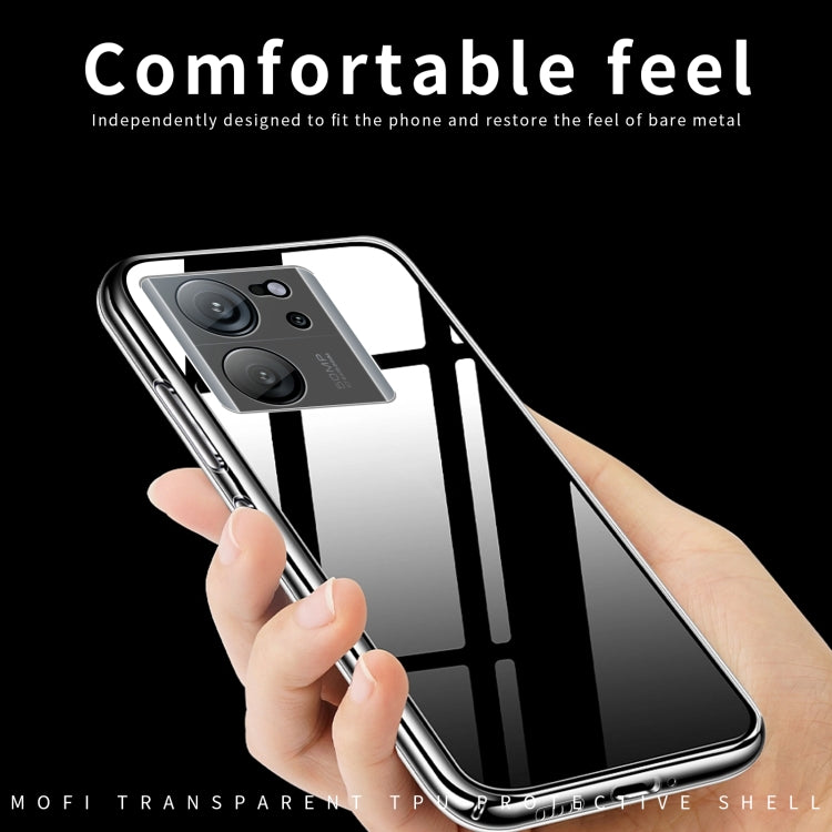 Custodia per telefono in TPU ultrasottile serie MOFI Ming, For Xiaomi 13T/13T Pro /Redmi K60 Ultra, For Xiaomi Redmi 12, For Xiaomi Civi 3, For Xiaomi Redmi K70 / K70 Pro, For Xiaomi Redmi 12R / Note 12R, For Xiaomi Redmi Note 14s