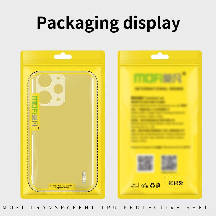 Custodia per telefono in TPU ultrasottile serie MOFI Ming, For Xiaomi 13T/13T Pro /Redmi K60 Ultra, For Xiaomi Redmi 12, For Xiaomi Civi 3, For Xiaomi Redmi K70 / K70 Pro, For Xiaomi Redmi 12R / Note 12R, For Xiaomi Redmi Note 14s