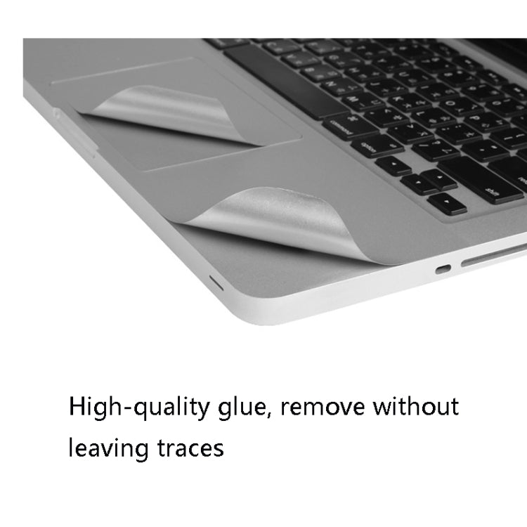 JRC 2 in 1 adesivo per poggiapolsi per laptop + set di pellicole per touchpad, For MacBook Air 13.3 inch A1932 (2018), For MacBook Pro 13.3 inch A2289 & A2251 (2020), For MacBook Air 13.3 inch A2179 (2020), For MacBook Pro 16 inch A2141 (with Touch Bar)