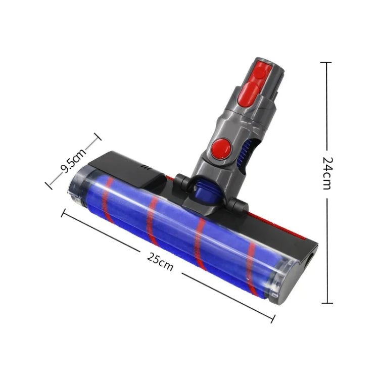 Testa della spazzola per pavimenti dell'aspirapolvere con luce verde, For Dyson V7 / V8 / V10 / V11 / V15+Water Tank, For Dyson V10 Slim V12 Slim, For Dyson V7 V8 V10 V11 V15, For Dyson V10 Slim V12 Slim+Water Tank