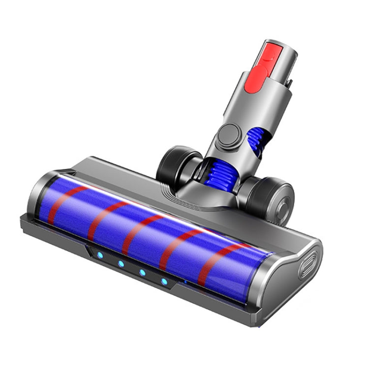 Aspirapolvere Spazzola per pavimenti in velluto morbido con illuminazione a LED Motore indipendente, For Dyson V7 V8 V10 V11 V15 V8 Slim, For Dyson V10 Slim V12 Slim, For Dyson V6