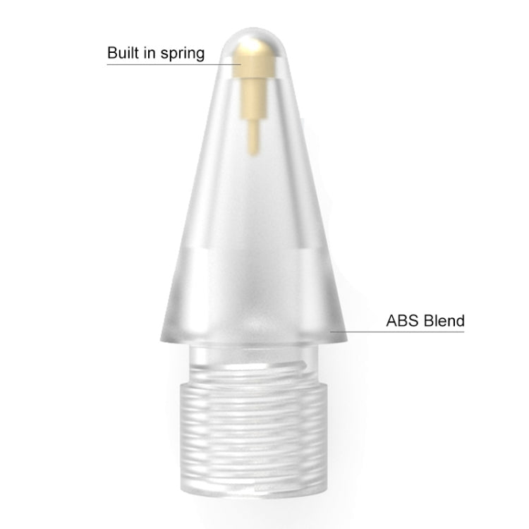 2 in 1 5.0 Crystal Diamond Needle + 7.0 Set di punte per penna stilo ad ago corto in ottone per Apple Pencil 1/2, 5.0 + 7.0