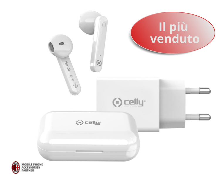 NEWGENKITPRO - Power Delivery 18W Charger + True Wireless Earphones CELLY