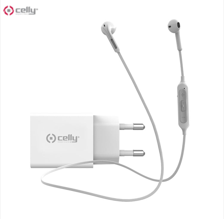 Power Delivery 18W Charger + Bluetooth Earphones
