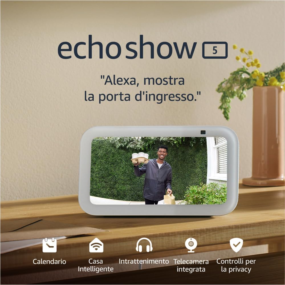 Echo Show 5 (Ultimo modello): il piccolo schermo che rende casa davvero smart