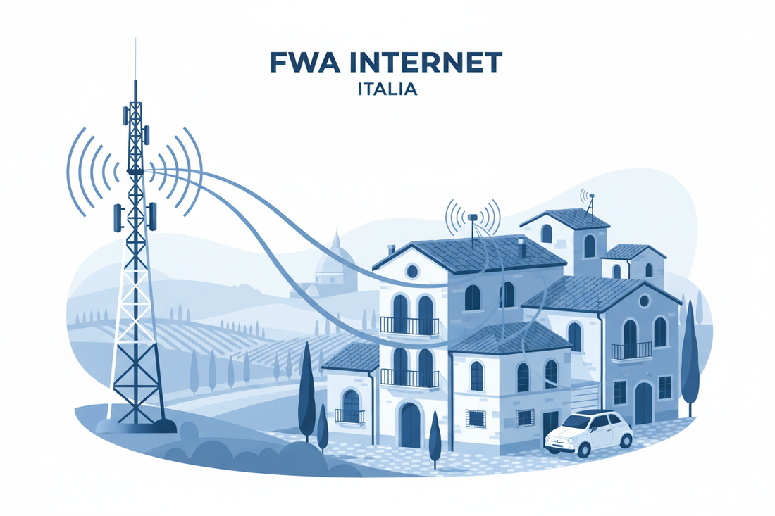 Connessione FWA in Italia: cos’è e come funziona.