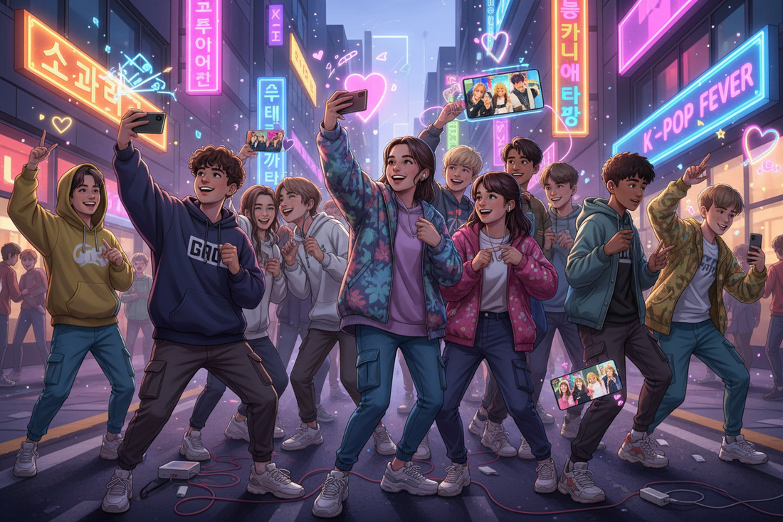 Il tuo smartphone è già K-pop.