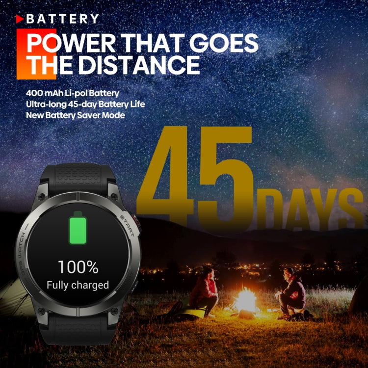 Zeblaze Stratos 3 Schermo AMOLED da 1,43 pollici IP68 Orologio intelligente impermeabile, supporto chiamata Bluetooth / GPS, Stratos 3