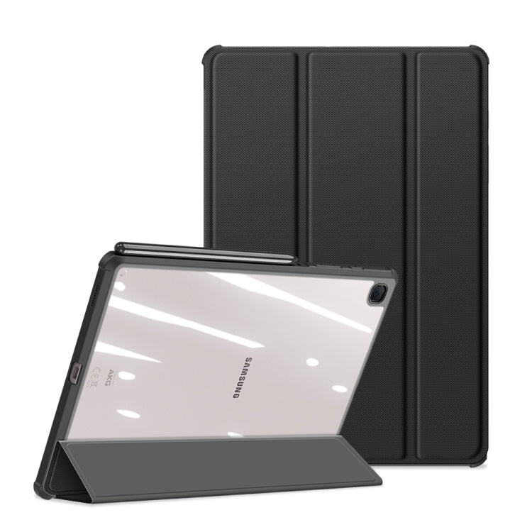 DUX DUCIS TOBY Series Antiskid PU Leather + PC + TPU Custodia a ribalta orizzontale con supporto e slot per penna e funzione Sleep / Wake-up, For Samsung Galaxy Tab S6 Lite