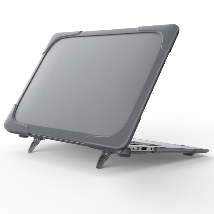 Custodia protettiva per laptop anticaduta bicolore TPU + PC, For MacBook Air 11.6 inch A1465 / A1370