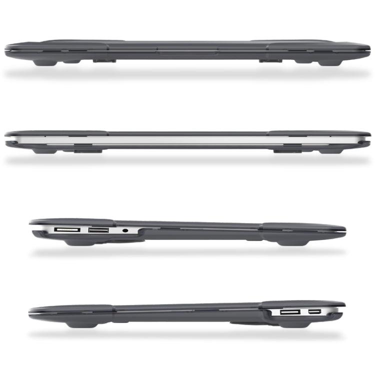 Custodia protettiva per laptop anticaduta bicolore TPU + PC, For MacBook Air 11.6 inch A1465 / A1370