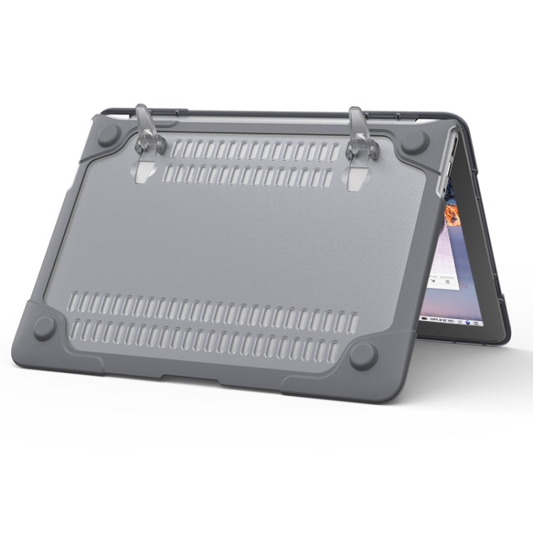 Custodia protettiva per laptop anticaduta bicolore TPU + PC, For MacBook Air 11.6 inch A1465 / A1370