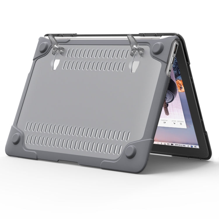 Custodia protettiva per laptop anticaduta bicolore TPU + PC, For MacBook Air 13.3 inch A1466 / A1369, For MacBook Pro Retina 13.3 inch A1502 / A1425, For MacBook Pro Retina 15.4 inch A1398, For Microsoft Surface Laptop 3 / 4 15 inch��������������������...