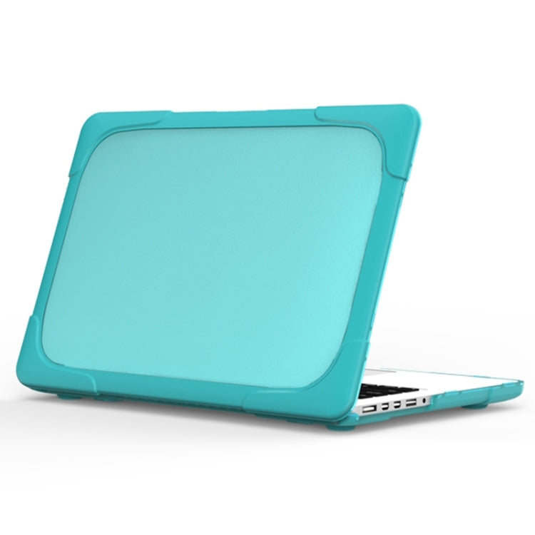 Custodia protettiva per laptop anticaduta bicolore TPU + PC, For MacBook Air 13.3 inch A1466 / A1369, For MacBook Pro Retina 13.3 inch A1502 / A1425, For MacBook Pro Retina 15.4 inch A1398, For Microsoft Surface Laptop 3 / 4 15 inch��������������������...